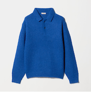 バブル ニット 2B ポロシャツ