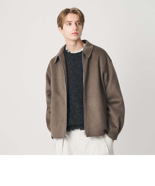 ショートビーバー リバー ブルゾン｜ビューティー＆ユース