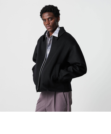 ショートビーバー リバー ブルゾン