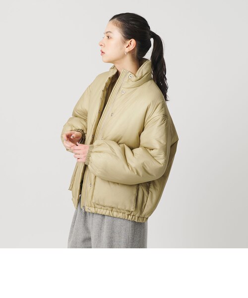 ナイロンパデッド スタンドカラーブルゾン｜ビューティー＆ユース