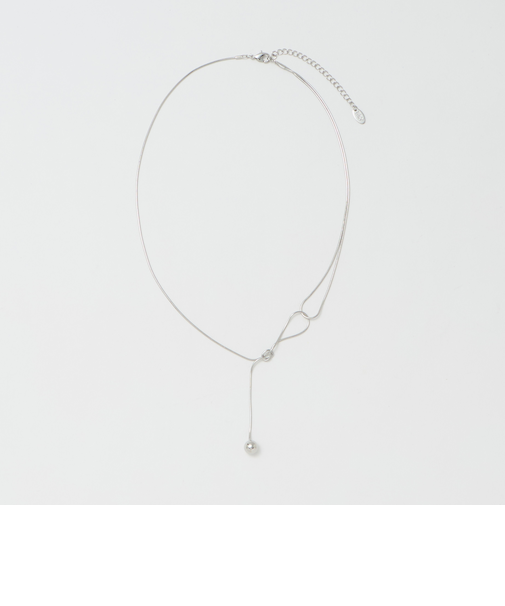 ノット ワンボール ネックレス