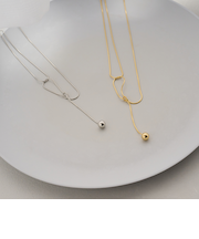 ノット ワンボール ネックレス