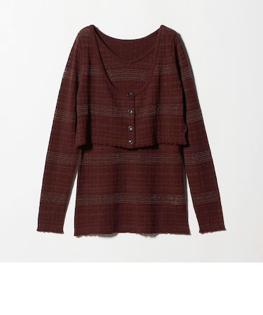 <NEPLA.>アンサンブル ニットトップス