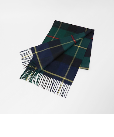 カシミヤ チェック マフラー