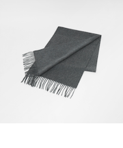 カシミヤ ソリッド マフラー