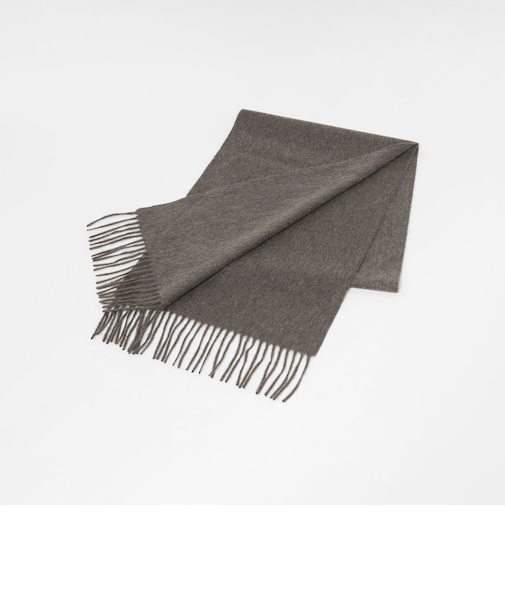 カシミヤ ソリッド マフラー