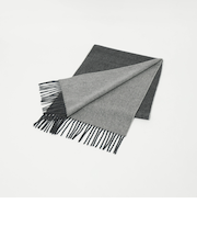 カシミヤ リバーシブル マフラー