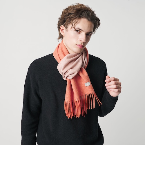 フリンジ ウールブレンド マフラー｜ポロ ラルフ ローレンの通販