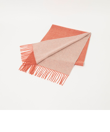 カシミヤ リバーシブル マフラー