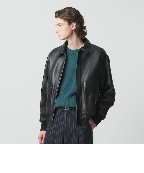 シープ レザー A-2 ジャケット