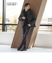 【WEB限定 WARDROBE SMART】LANATEC フード ダウンジャケット