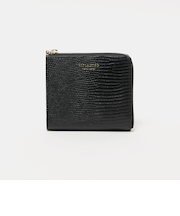 ＜VIOLAd’ORO＞リザード エンボス ミニ ウォレット