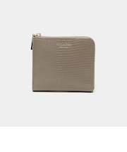 ＜VIOLAd’ORO＞リザード エンボス ミニ ウォレット