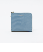 ＜VIOLAd’ORO＞リザード エンボス ミニ ウォレット