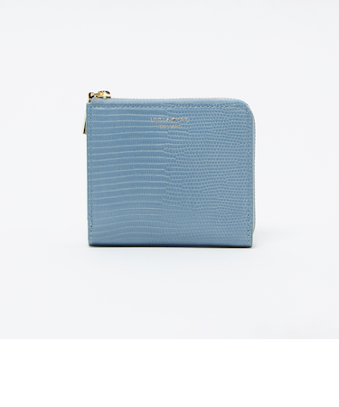 ＜VIOLAd’ORO＞リザード エンボス ミニ ウォレット