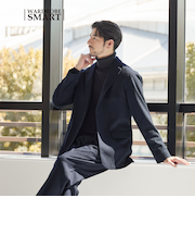 【WEB限定 WARDROBE SMART】ニットフランネル リラックス セットアップ/ジャケット＆イージーパンツ