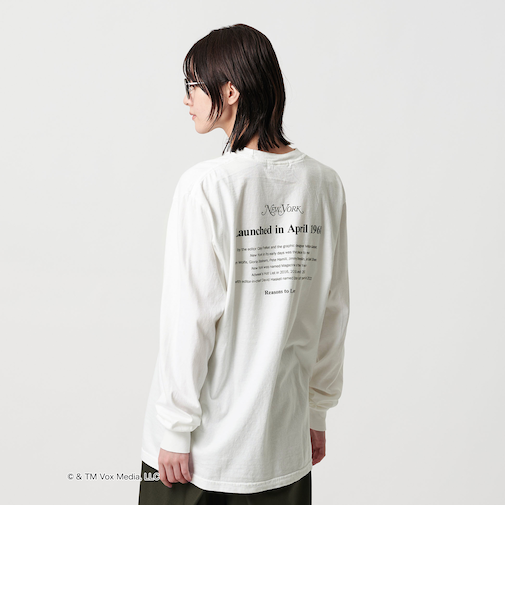 【別注】＜NEW YORK MAGAZINE＞ロングスリーブ Tシャツ