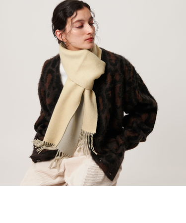 【別注】＜Eds Cashmere＞カシミヤ リバーシブル マフラー