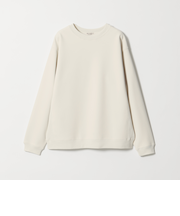 クレープ フリース クルーネック スウェット