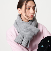 スパンコール リブ ストール