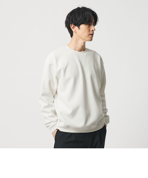 ウェーブ アゼ ボンディング クルーネック スウェット