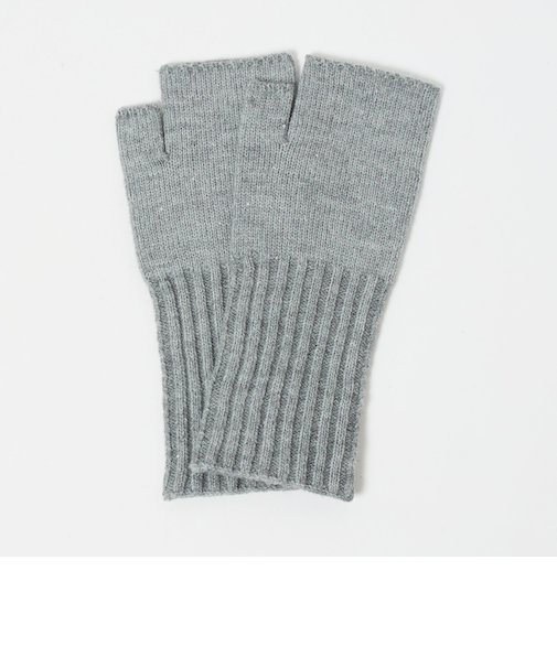 スパンコール リブ フィンガーレス グローブ
