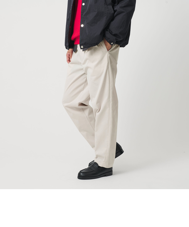 テック ギャバジン イージー パンツ テーパード