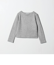 シャギー ボートネックプルオーバー ウォッシャブル