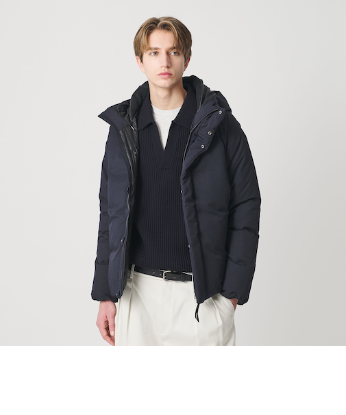 小松マテーレ リラックス フード ダウンジャケット 700FP 撥水機能