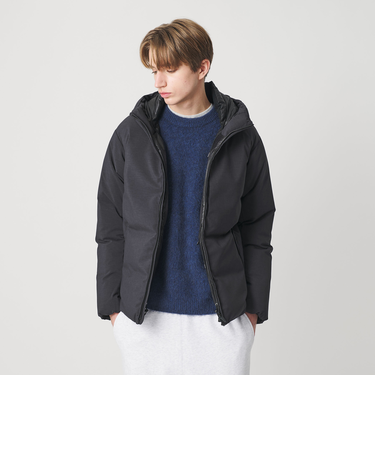 小松マテーレ シャンブレー フード ダウンジャケット 700FP 撥水機能