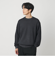 フェード アゼ クルーネック ニット 手洗い可能