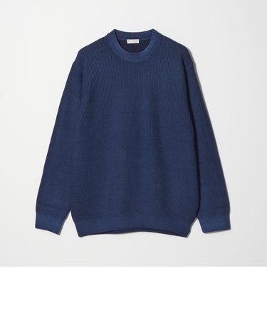 フェード アゼ クルーネック ニット 手洗い可能