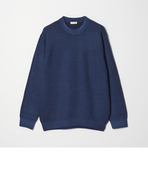 フェード アゼ クルーネック ニット 手洗い可能