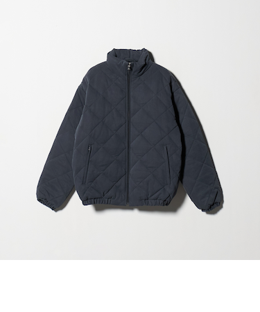 ピーチスキン キルティング ブルゾン