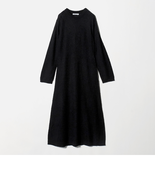 アイレットニットワンピース