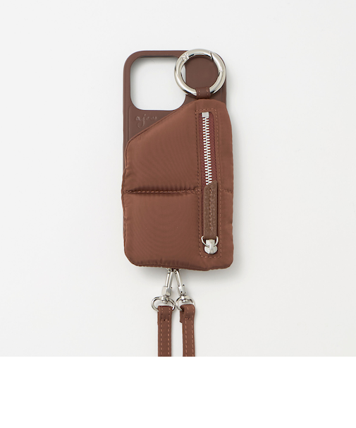 ＜ajew＞PUFFER iPhone15Proケース