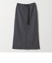 ＜THOUSAND MILE＞フリース ジップスカート