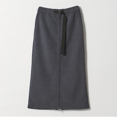 ＜THOUSAND MILE＞フリース ジップスカート