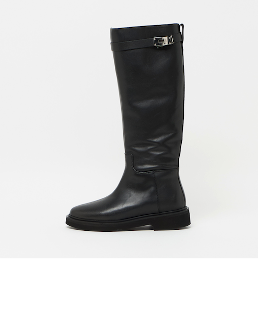 ＜CAMINANDO＞バックル ロング ブーツ