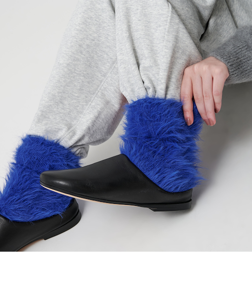 【別注】＜MARCOMONDE＞カラー ヘアリー ソックス