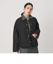 【WEB限定】キルティング×フェイクファー リバーシブルブルゾン