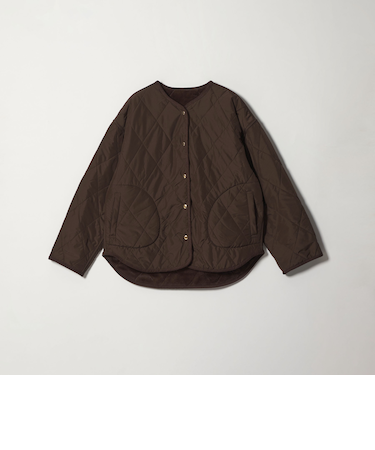 【WEB限定】キルティング×フェイクファー リバーシブルブルゾン