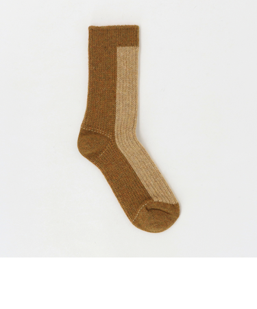 ＜H FOOT WEAR＞2トーン ソックス