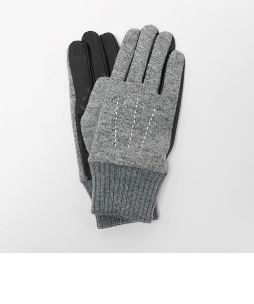 コンビ ステッチ グローブ タッチパネル対応