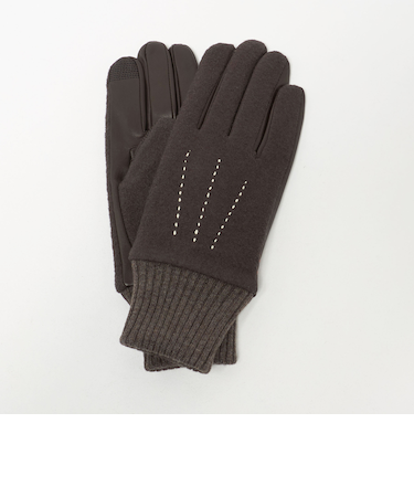 コンビ ステッチ グローブ タッチパネル対応