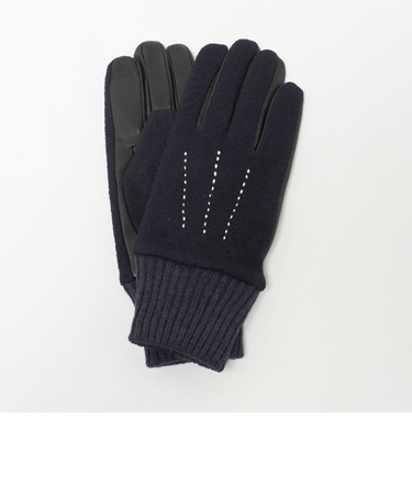 コンビ ステッチ グローブ タッチパネル対応