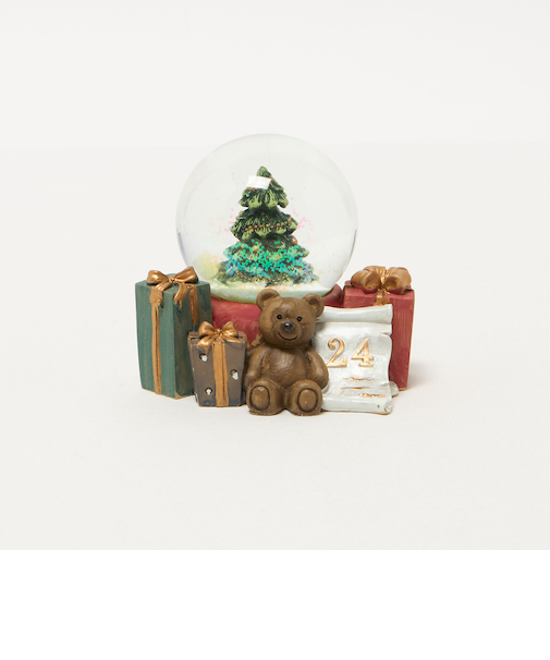 ＜COLOR AND SEASONS＞ベア ギフトボックス スノードーム