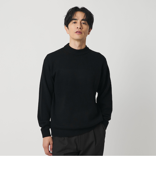 ウールカシミヤブレンド モックネック ニット｜ビューティー＆ユース