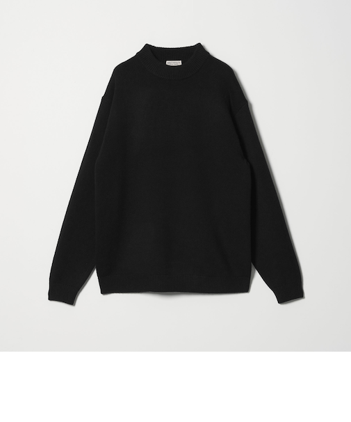 ウールカシミヤブレンド モックネック ニット