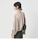 【WEB限定 Wardrobe DAILY MINIMAL】ドロスト ドッキングニットプルオーバー ウォッシャブル